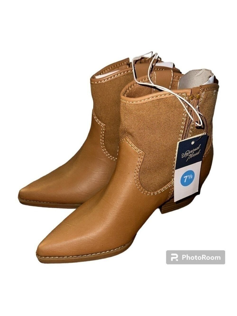 Universal Thread Tan Kay Western Boots Women's 7.5 - Picture 6 of 10